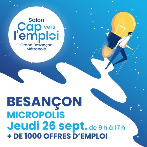 Loge.GBM au Salon "Cap vers l'emploi " Rencontrez-nous le 26 septembre !